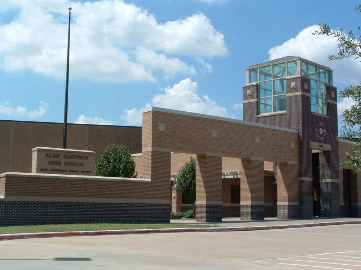 Hastings High School in Alief for newcomers moving to Houston area.
