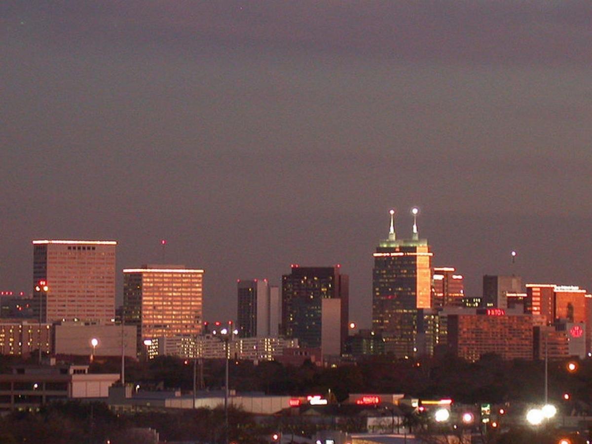 Skyline view of Texas Medical Center in Houston for article The Texas Medical Center