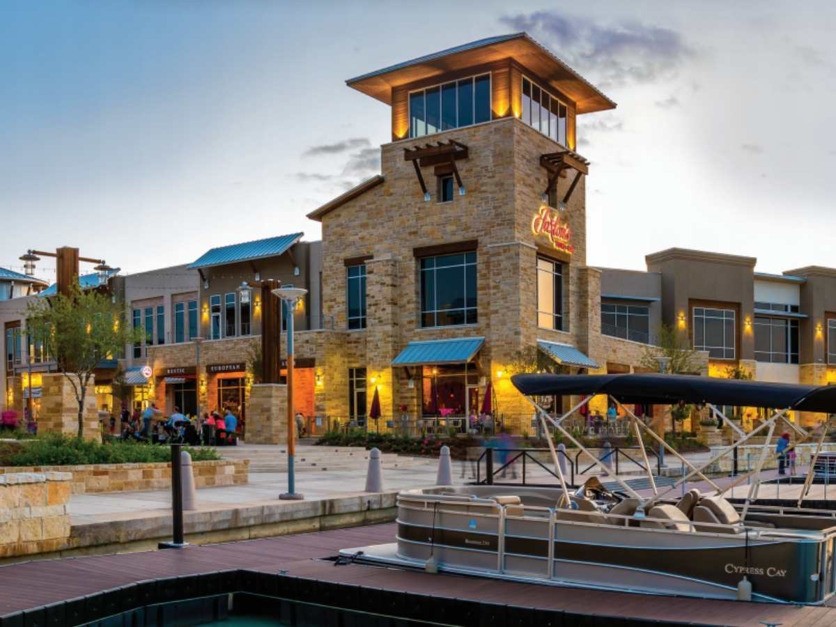 Boardwalk on Towne Lake - Caldwell Companies for article Shopping in Northwest Houston