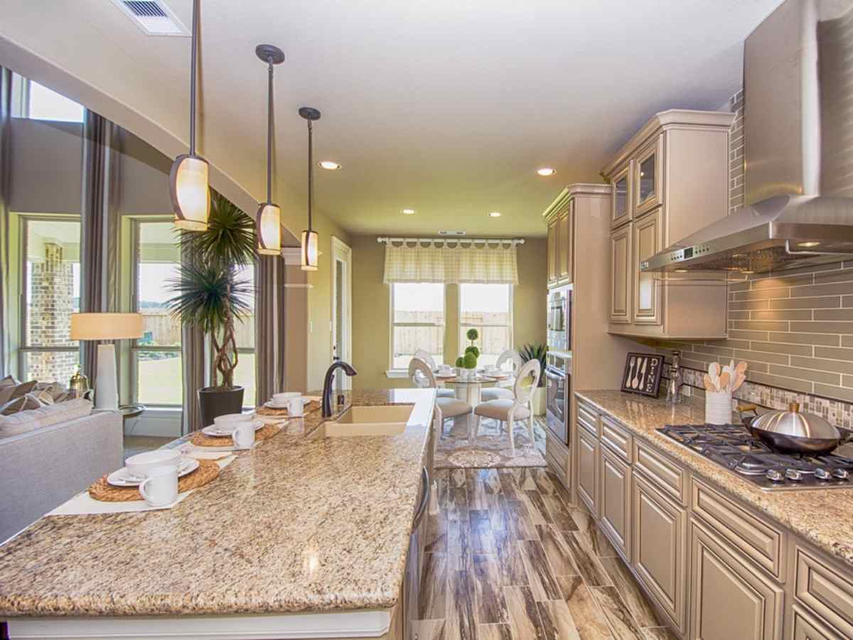 Kitchen island long and narrow for article ‘April Drools’ Tour Dishes Up Bay Area Homes