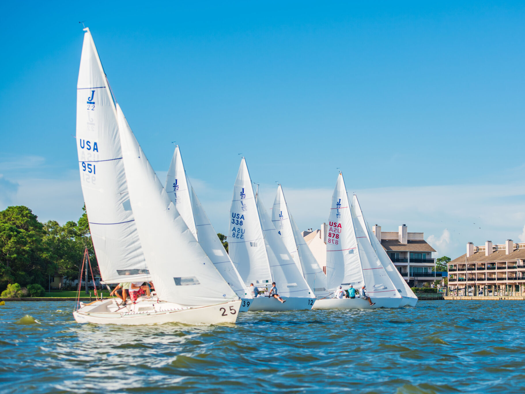 sailboats on water