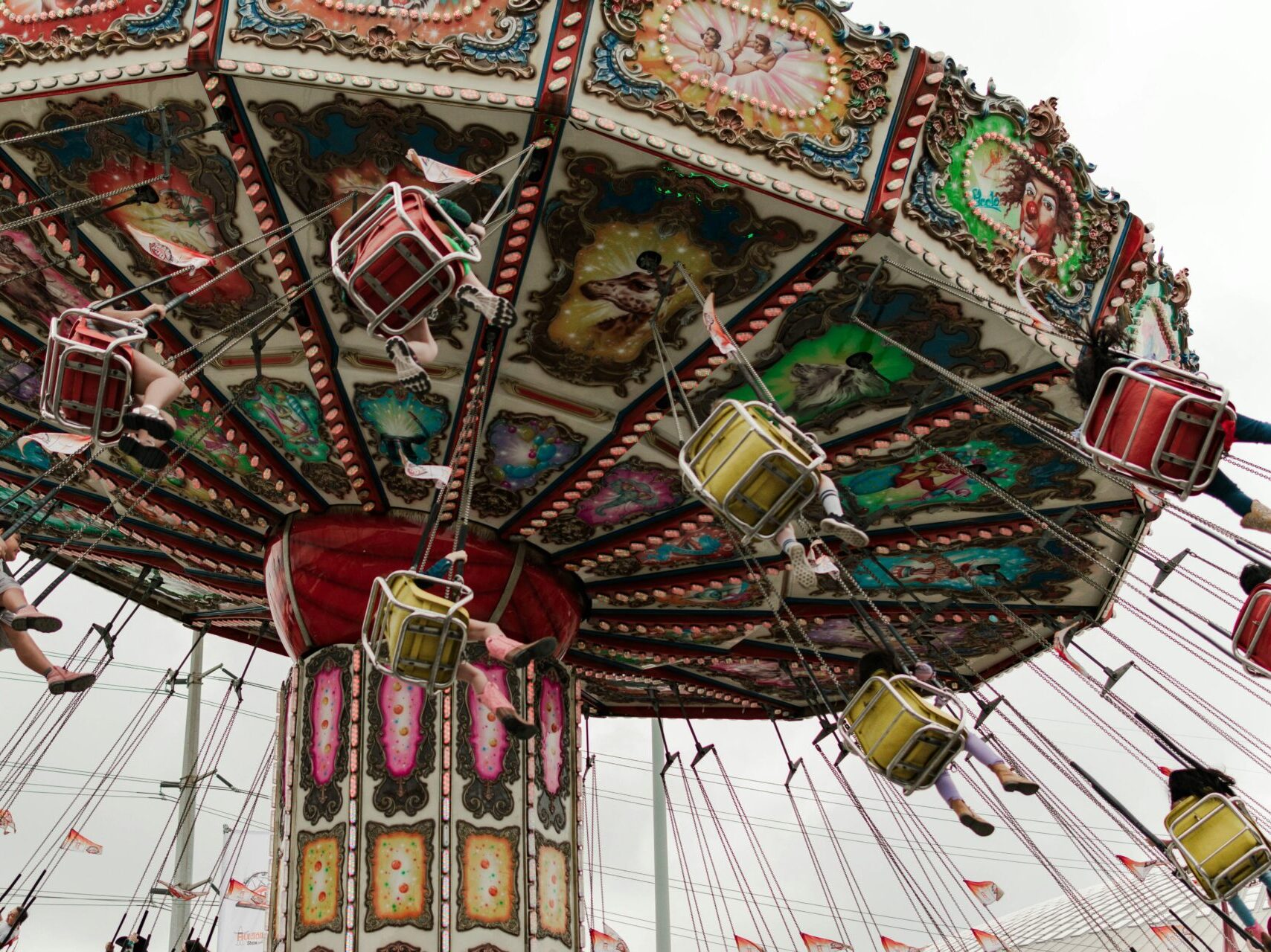 Swings at the Houston Rodeo