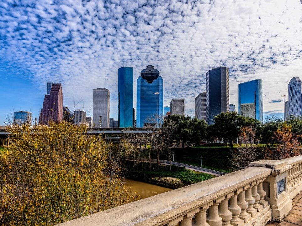 Houston city skyline daytime