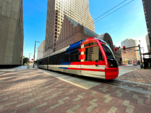 MetroRail in Houston.