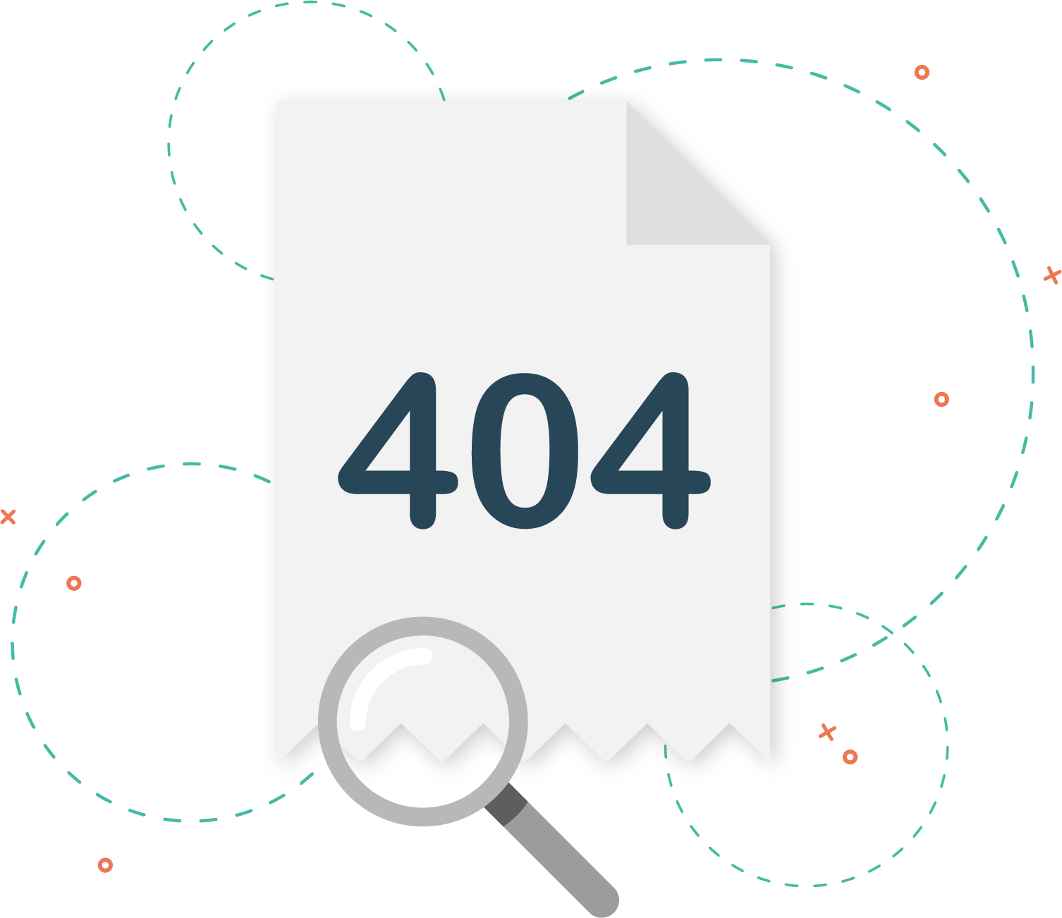 404 Error Graphic